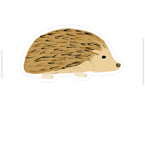 Hedgar the Hedgehog Sticker
