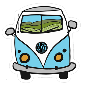 Adventure Van Sticker