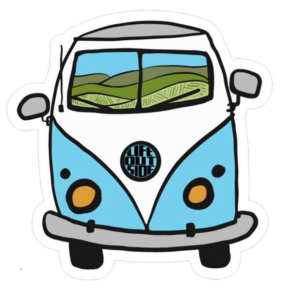 Adventure Van Sticker