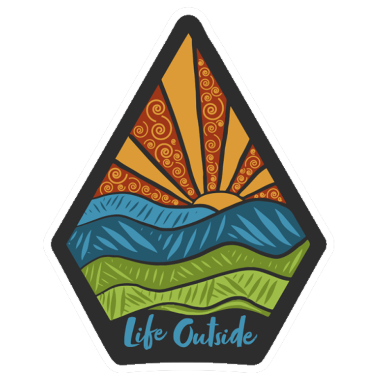Life Outside Pentagon Sticker