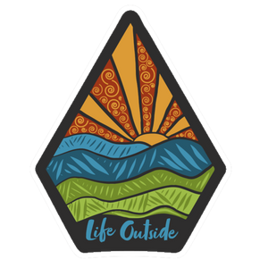 Life Outside Pentagon Sticker