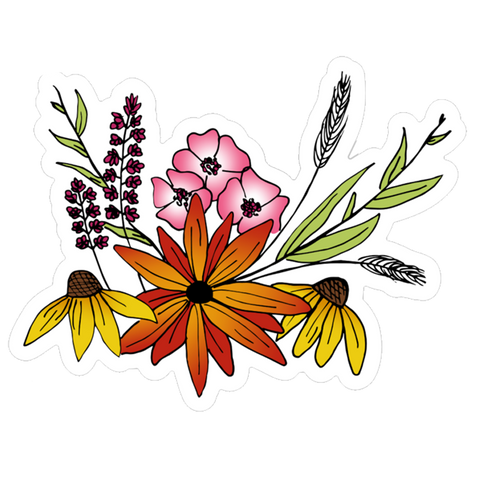 Wildflowers Sticker