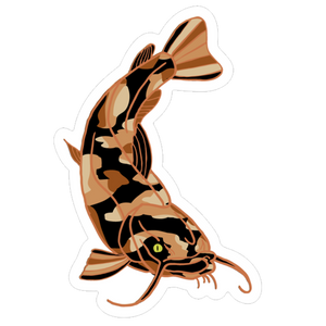 Calico Catfish Sticker