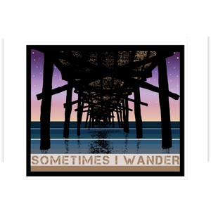 Coastal Wander Pier Sticker