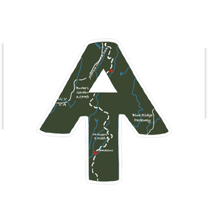 Appalachian Trail NC/VA Sticker