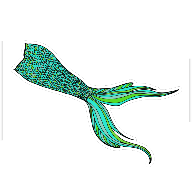 Mermaid Tail Sticker