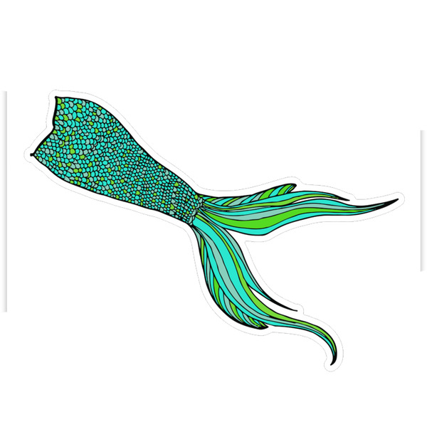 Mermaid Tail Sticker