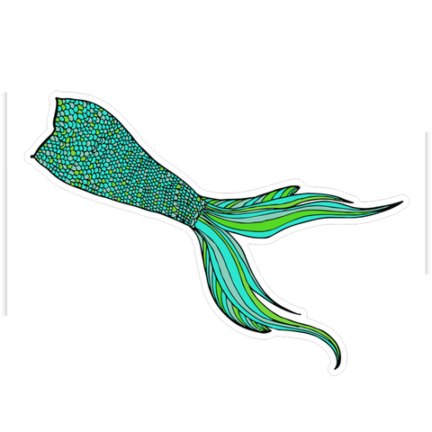 Mermaid Tail Sticker