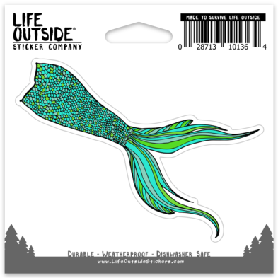 Mermaid Tail Sticker