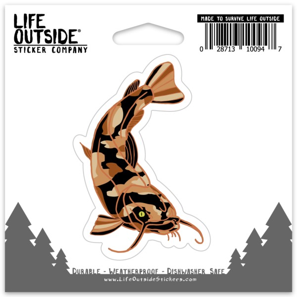 Calico Catfish Sticker