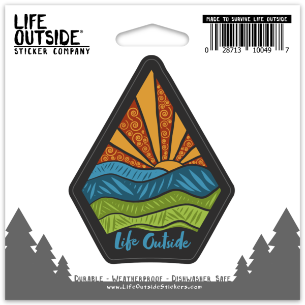 Life Outside Pentagon Sticker