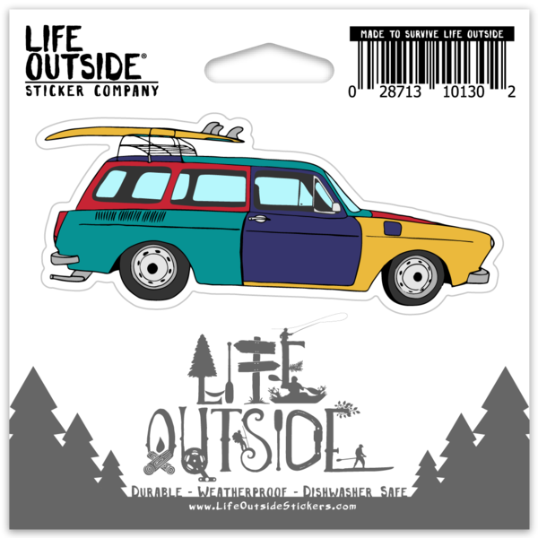 Surf Mobile Sticker