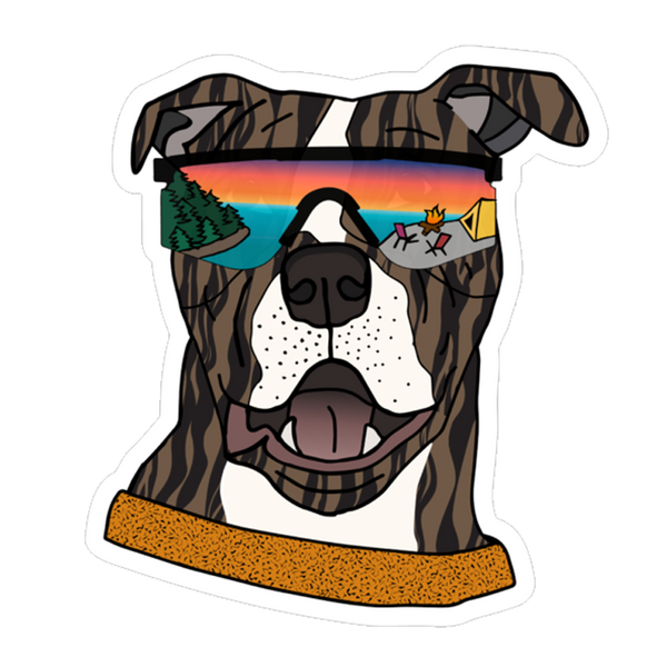 Tank the Brendle Pit Bull Sticker