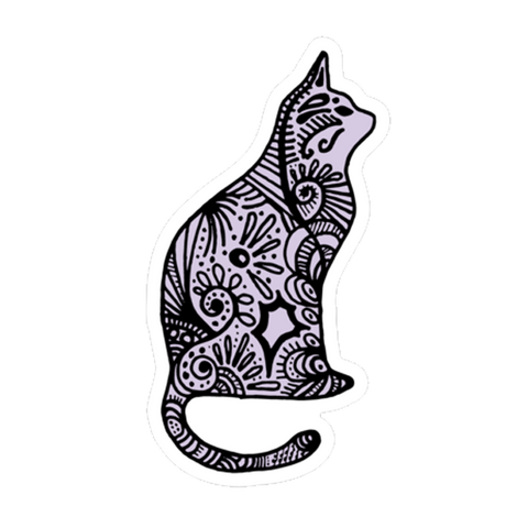 Cat Side Profile Sticker