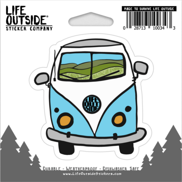 Adventure Van Sticker