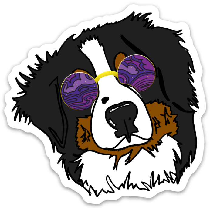 Barley the Berner Sticker