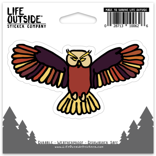 Oliver the Owl Sticker