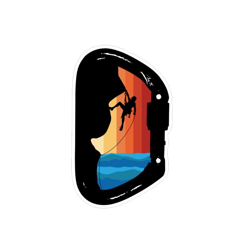 Carabiner Climber Sticker